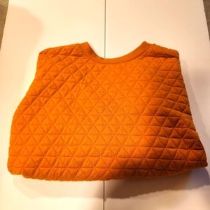 A New Day Gold Quilted Sweatshirt